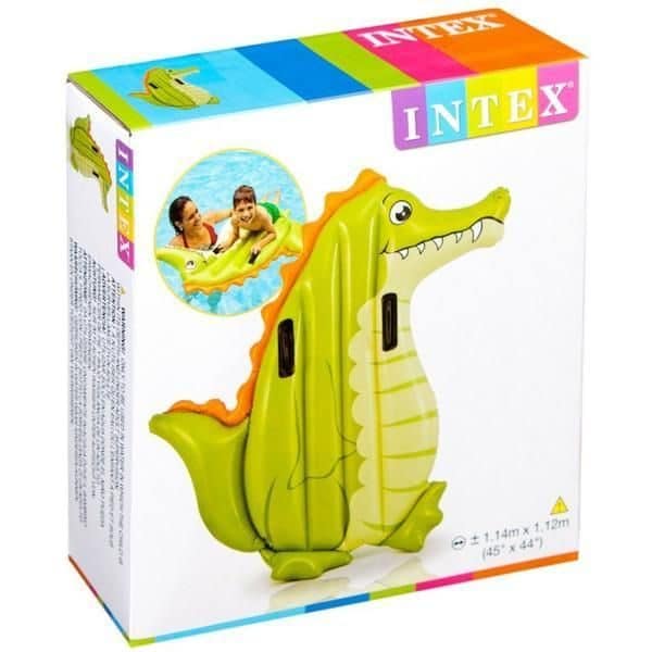 Colchón Hinchable Cocodrilo Intex #58151