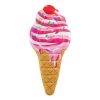 Colchón Cono de Helado Fresa Hinchable Intex #58762