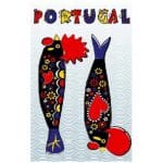 Toalla de Playa Microfibra Sardinas 180 x 100 cm