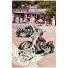 Toalla de playa de microfibra para moto Harley Davidson, 180 x 100 cm