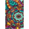Toalla de Playa Microfibra Mandala Verde 180 x 100 cm