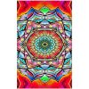Toalla de Playa Microfibra Mandala Multicolor 180 x 100 cm