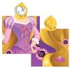 Poncho de Playa para Niños de Poliéster Princesa 55 x 55 cm