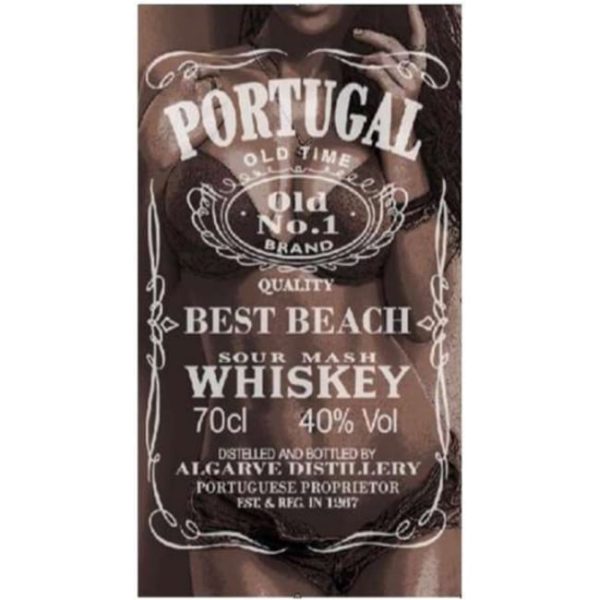 Toalla de Playa Microfibra Jack Daniels Portugal Mujer 180 x 100 cm