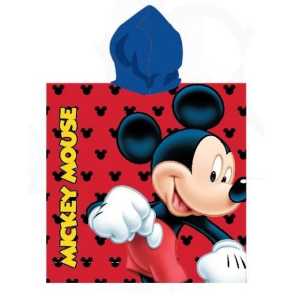 Poncho de Playa para Niños de Poliéster con Mickey - Parte de Atrás