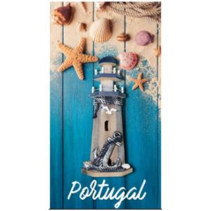 Toalla de playa de microfibra Beach House 180 x 100 cm