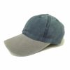 Gorra de Mezclilla con Visera de Color Diferente Azul