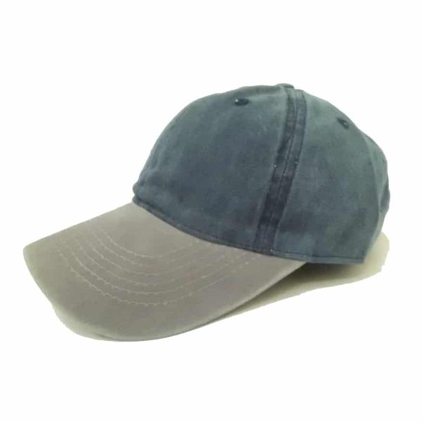 Gorra de Mezclilla con Visera de Color Diferente Azul