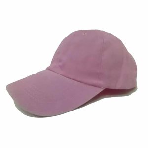 Gorra Lisa de Mezclilla para Mujer Rosa