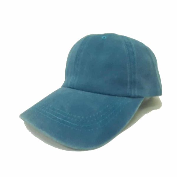 Gorra Lisa de Mezclilla para Mujer Azul