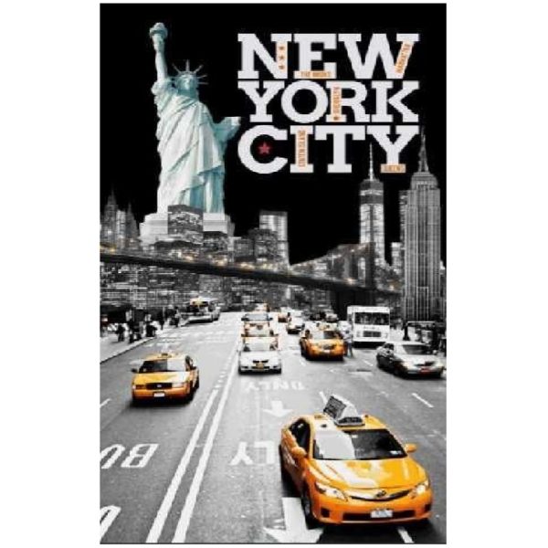 Toalla de Playa Microfibra New York 180 x 100 cm