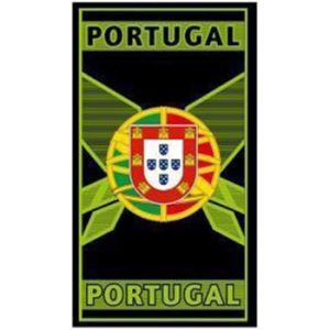 Toalla de Playa Microfibra Portugal Verde 180 x 100 cm