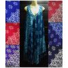 Vestido Babula Floral con Fondo de Colores