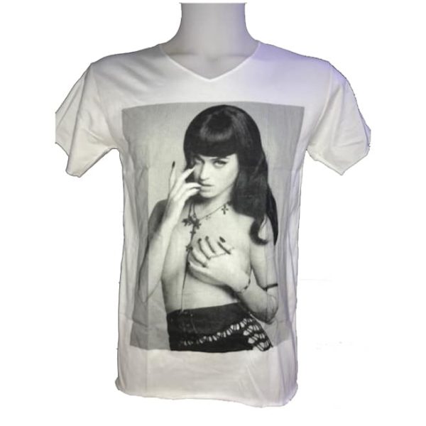 Katy Perry Esquire camiseta blanca