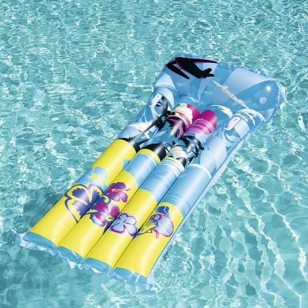Colchón Laguna Beach Bestway Azul con Asas en Agua #44036