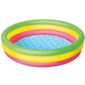 Piscina Hinchable Bestway 3 Aros de Colores 102 cm #51104