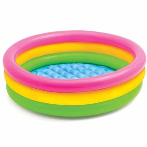 Piscina Hinchable 3 Anillas Intex Color 86 cm #58924