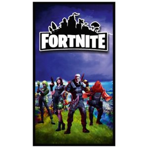 Toalla de Playa de Microfibra Fortnite Fondo de Paisaje Azul