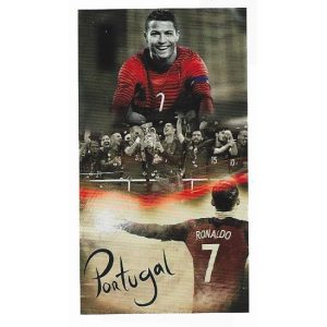 Toalla de playa de microfibra Cristiano Ronaldo Portugal Eurocopa 2016