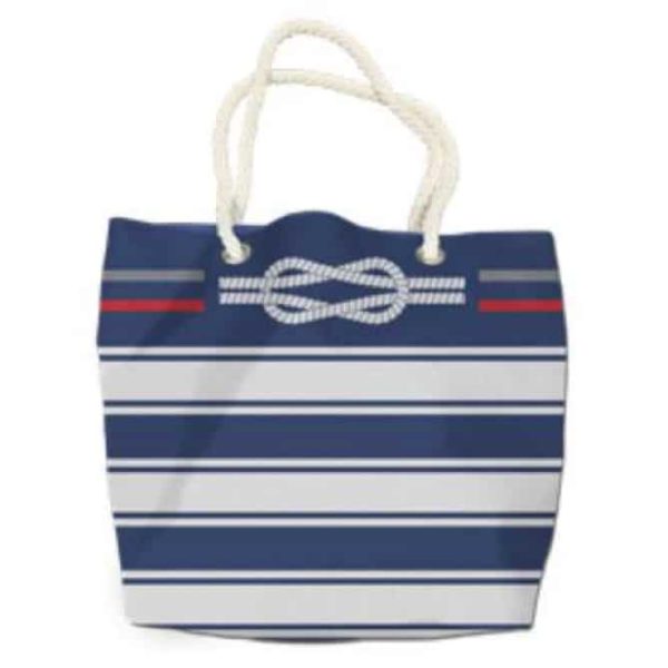 Bolsa de Playa Nudo Náutico con Cuerda