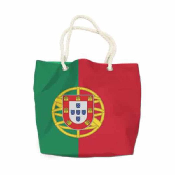 Bolsa de playa con asa de cuerda Portugal