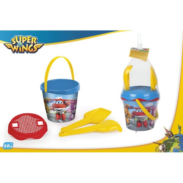 Juego de cubos de playa Super Wings