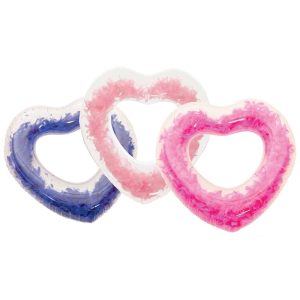 Flotador Hinchable Corazón con Plumas Aremar #60086 #60087 #60088