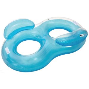 Boya Hinchable Doble Aremar #60137 Azul