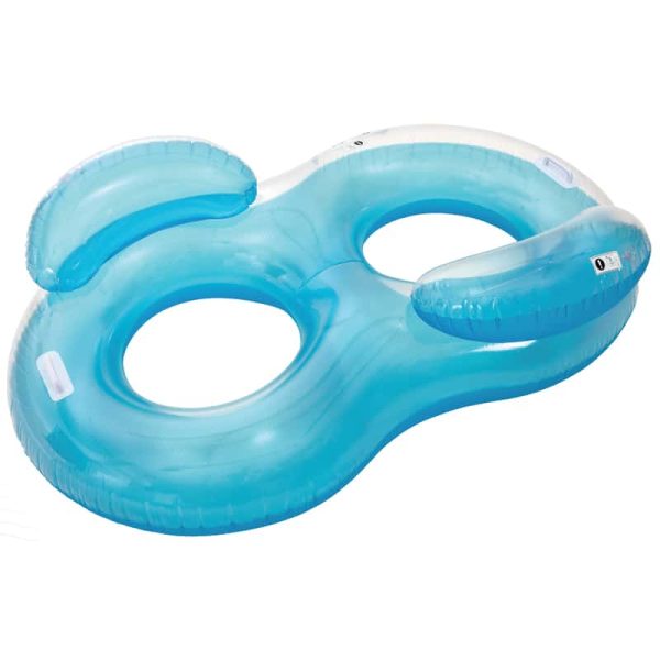 Boya Hinchable Doble Aremar #60137 Azul