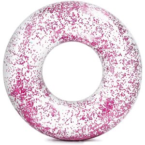 Flotador Inflable Intex Glitter #56274 Rosa