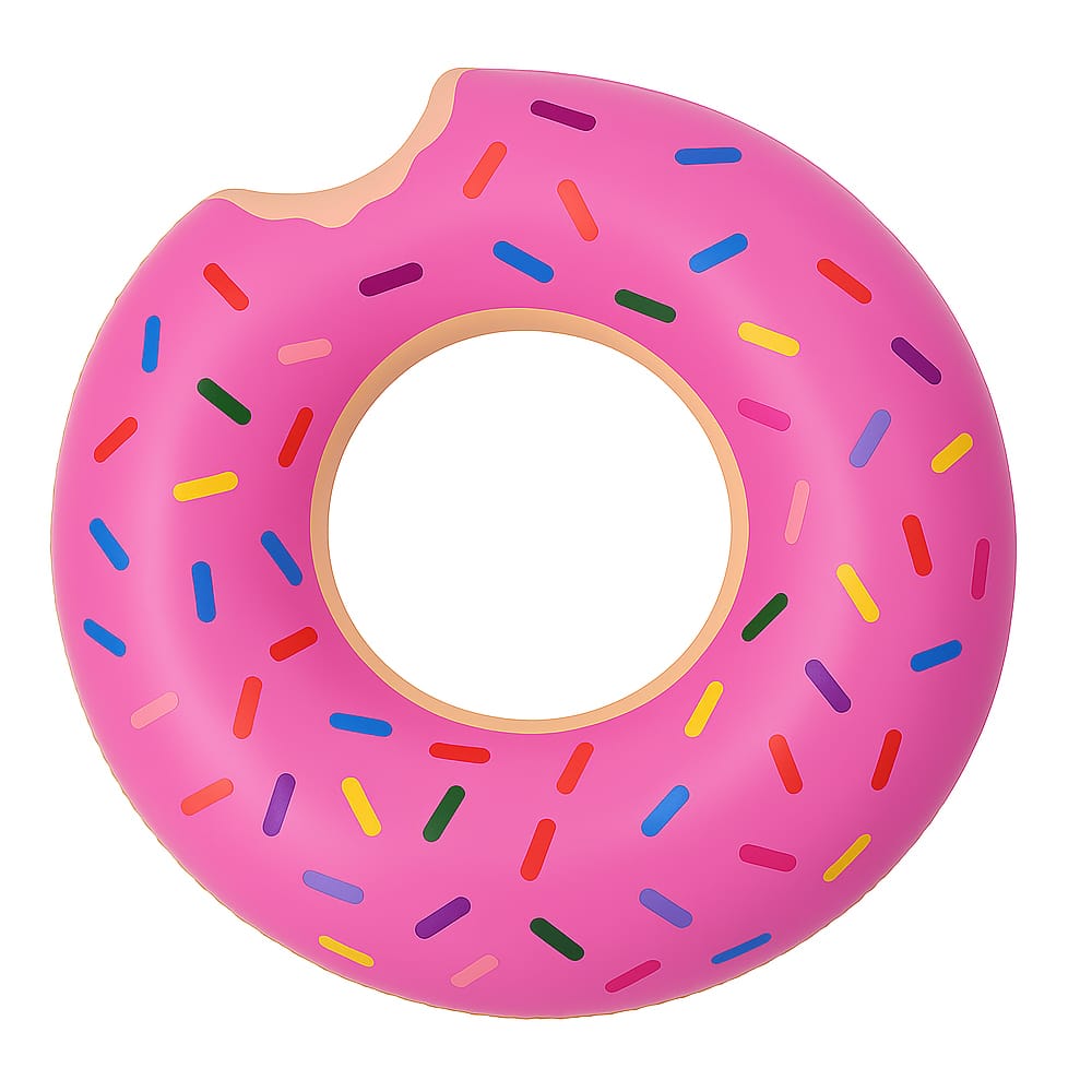 Aremar Boya Donut Pequeña 65cm Rosa #60040