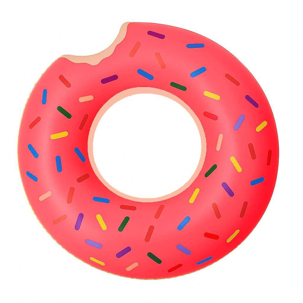 Aremar Boya Donut Pequeña 65cm Roja #60040