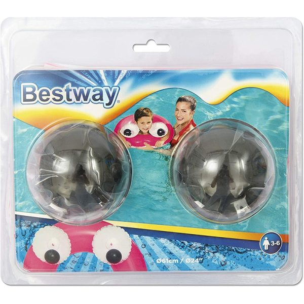 Aro Pequeño Ojos Hinchables Bestway Rosa #36114