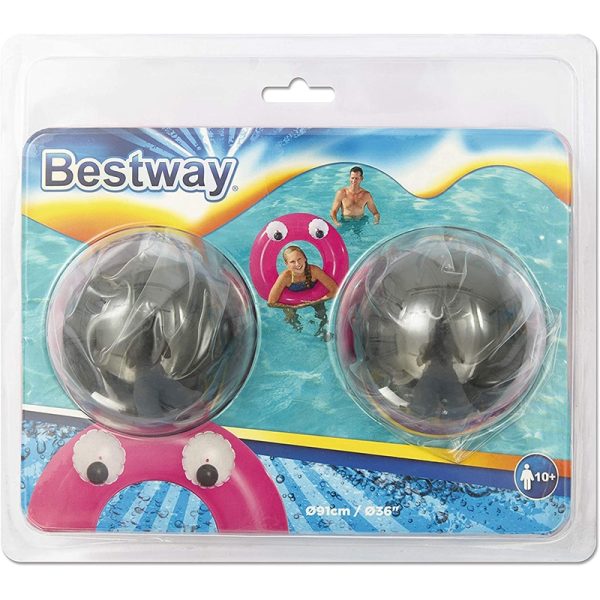 Rosa Bestway Ojos Hinchables Aro Grande #36119