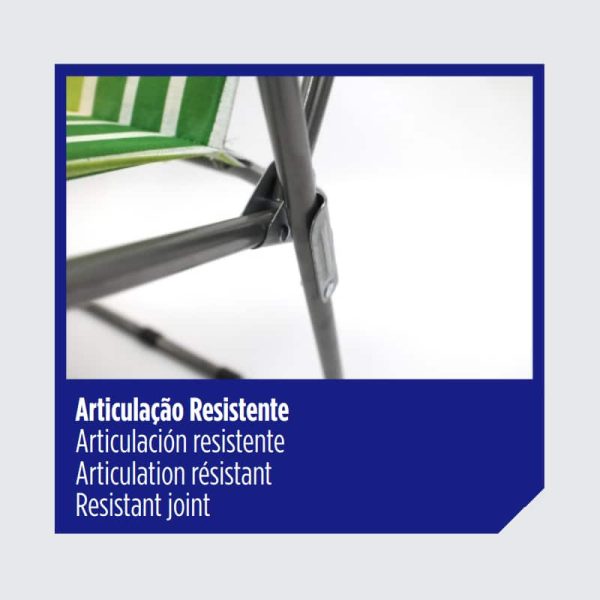Silla de Cretona con Muelles y Reposabrazos