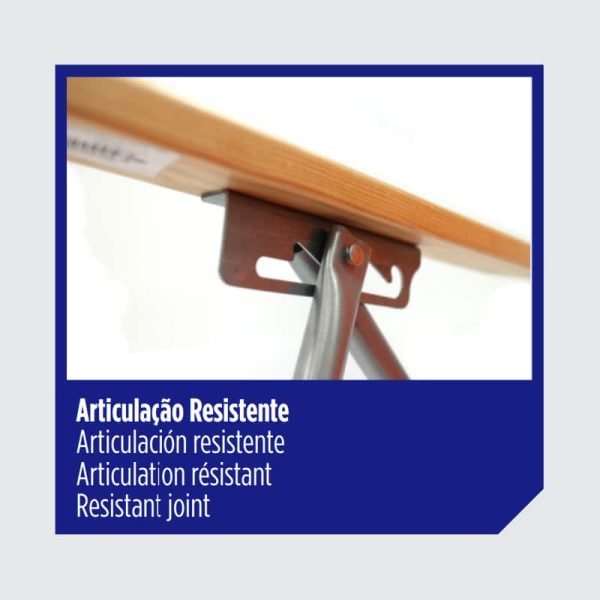 Silla Alta Reclinable en Cretona con Reposabrazos