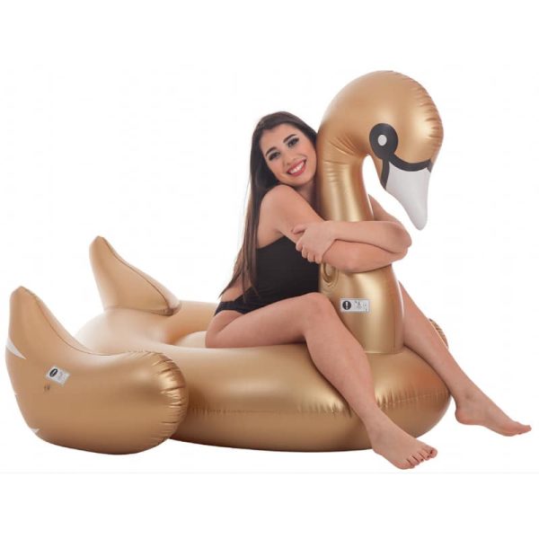 Cisne Dorado Hinchable Aremar #6210