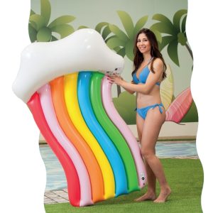 Colchón hinchable Aremar Nube Arcoíris #60079