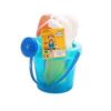Take & Enjoy Juego de cubo transparente con regadera