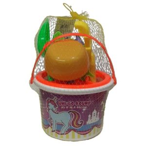 Set de cubo pequeño Unicornio con accesorios Take & Enjoy