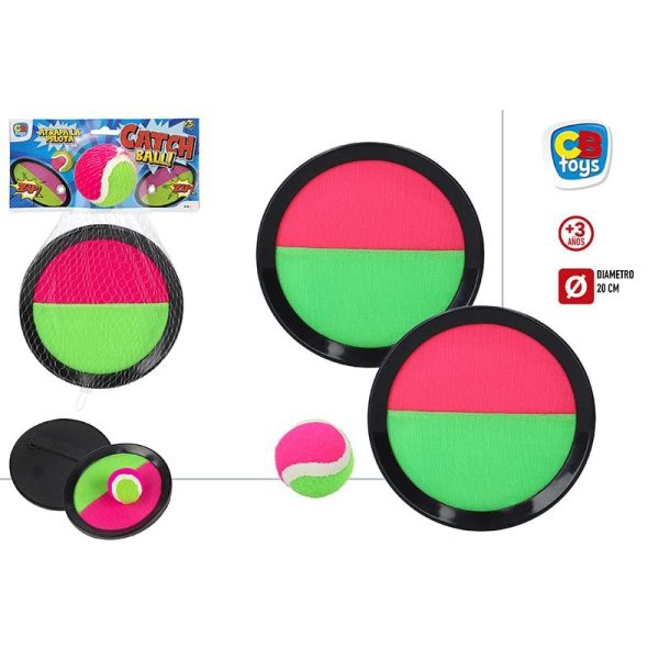 Atrapa el juego de pelota con velcro