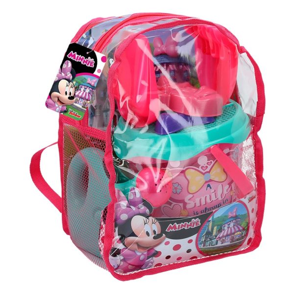 Mochila Disney Minnie & Daisy con cubo de playa y accesorios