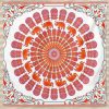 Tela india grande Mandala Elefantes 240 x 210 cm