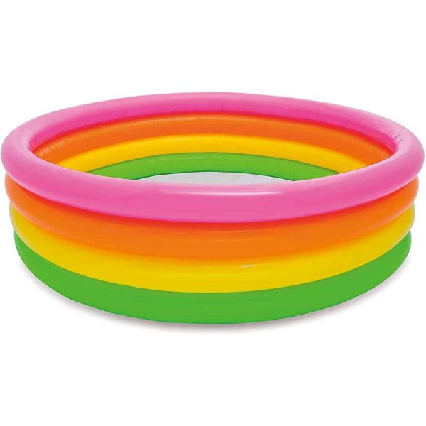 Piscina Hinchable Intex 3 Aros De Colores 168 cm #56441