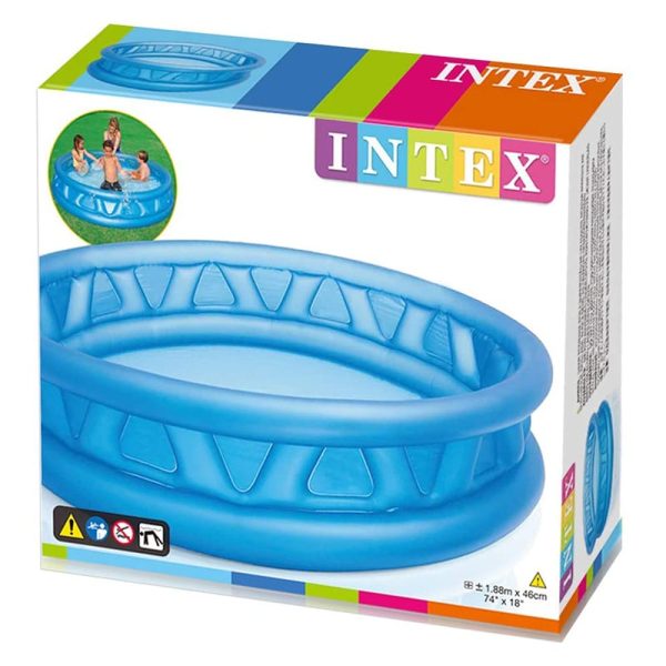 Piscina Hinchable Intex Azul 188 cm #58431
