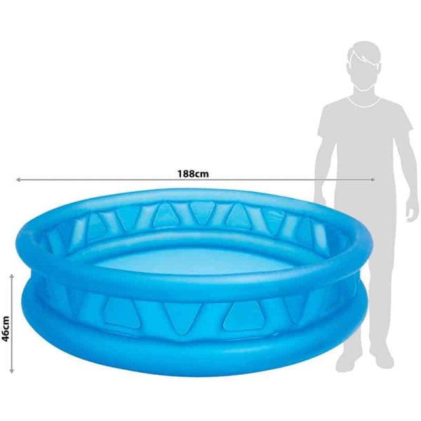 Piscina inflable azul Intex 188 cm / 74 pulgadas #58431