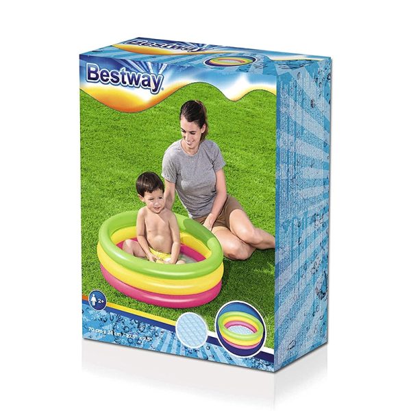Piscina Engranable Bestway 3 Anillas 70 cm #51128