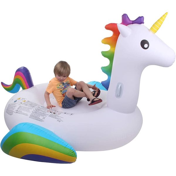 Unicornio gigante Hinchable Jilong #37428
