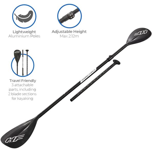 Tabla de Paddle Surf Convertible Hinchable Oceana con Bomba Manual Bestway Hydro-Force