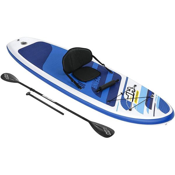 Tabla de Paddle Surf Convertible Hinchable Oceana con Bomba Manual Bestway Hydro-Force